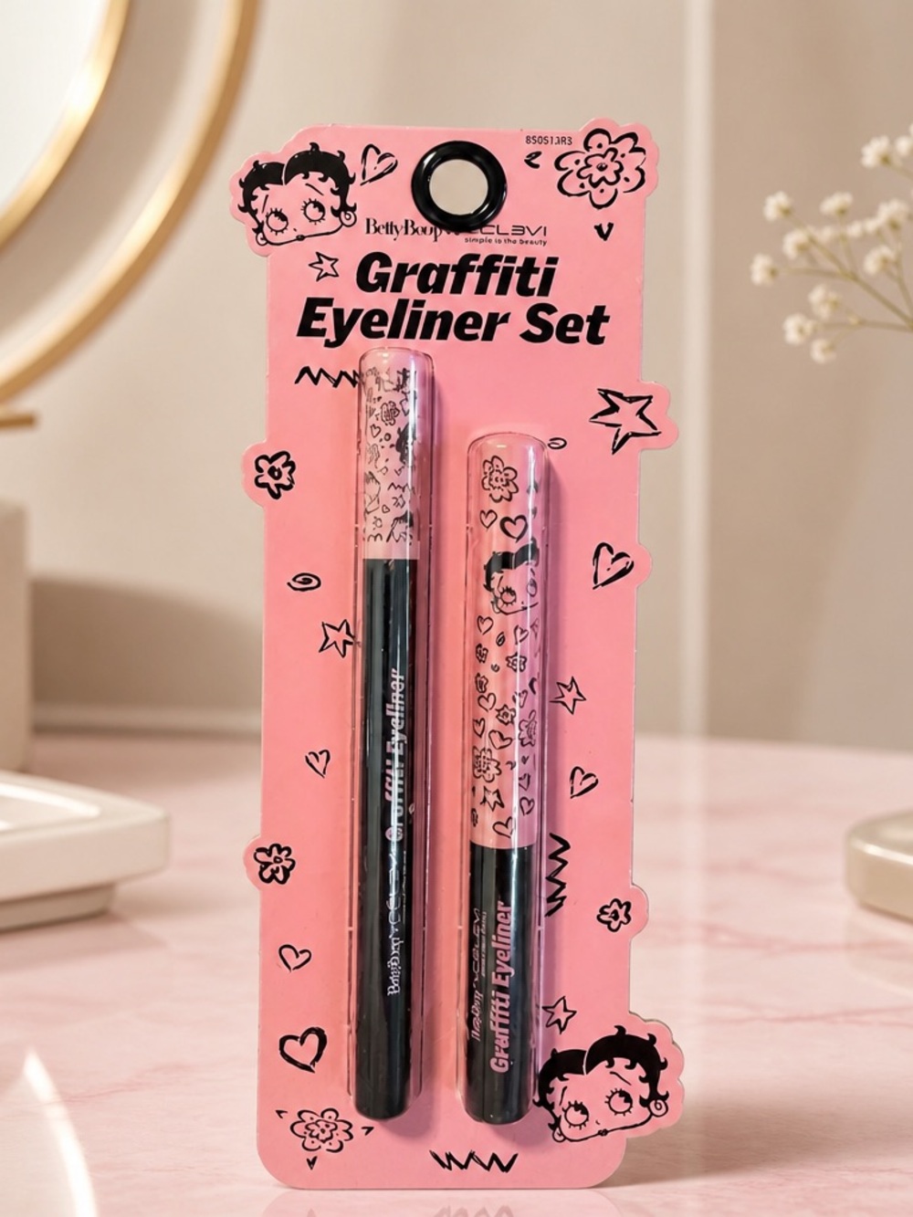 Betty Boop x Célavi Graffiti Eyeliner 2-Piece Set